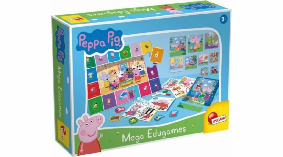 Lisciani Mega sada vzdělávacích her Peppa Pig