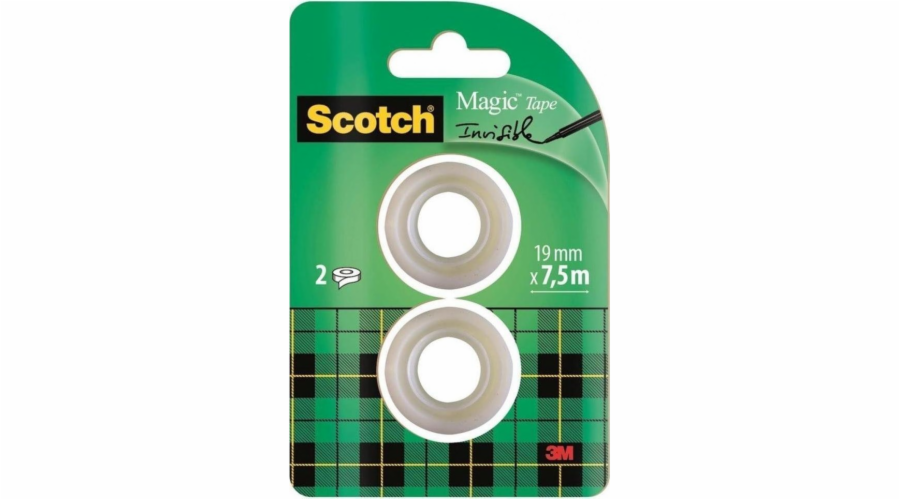 Scotch Magic kancelářská páska 19mm (2ks)