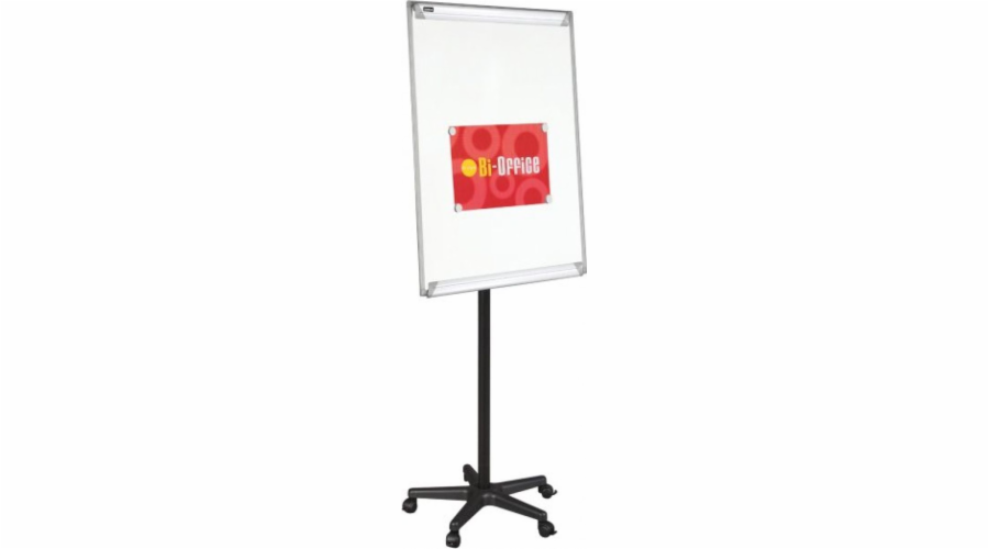 Flipchart Bi-Office Flipchart mobilní BI-OFFICE, 70x102cm, suchá deska. -magn