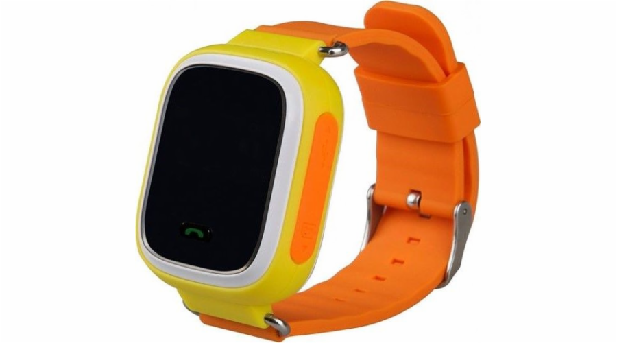 Chytré hodinky GSM City Q60 oranžové