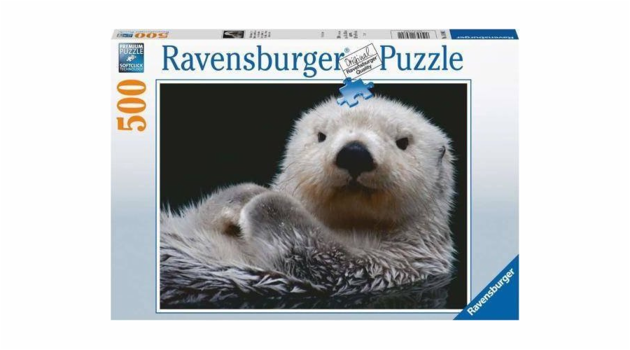 Puzzle Ravensburger 500 dílků Vydra