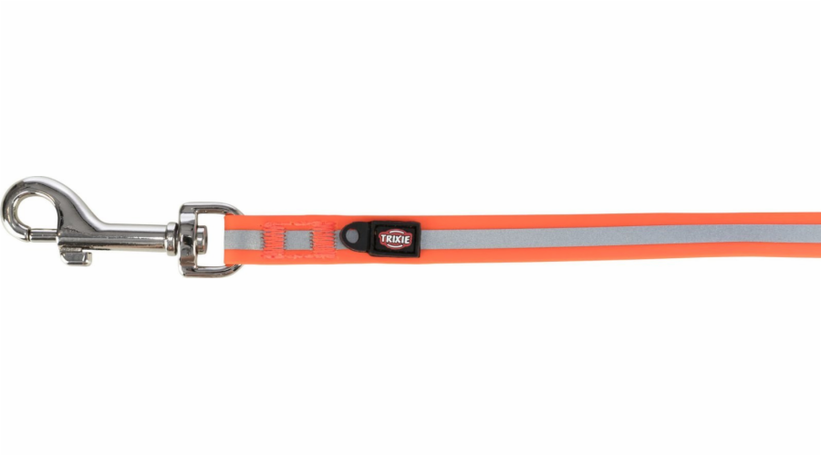 Trixie Easy Life, výcvikové vodítko, oranžové, popruh, M–XL: 5 m/17 mm, reflexní