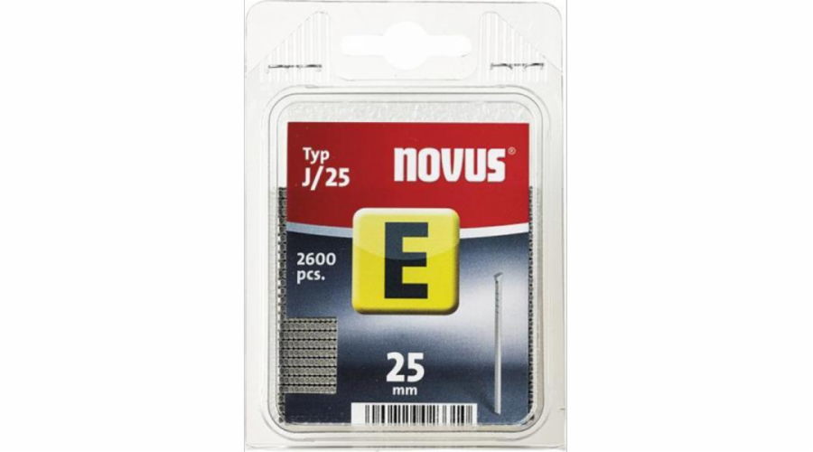 Novus E-nail typ J 16 mm, 2 600 ks Novus
