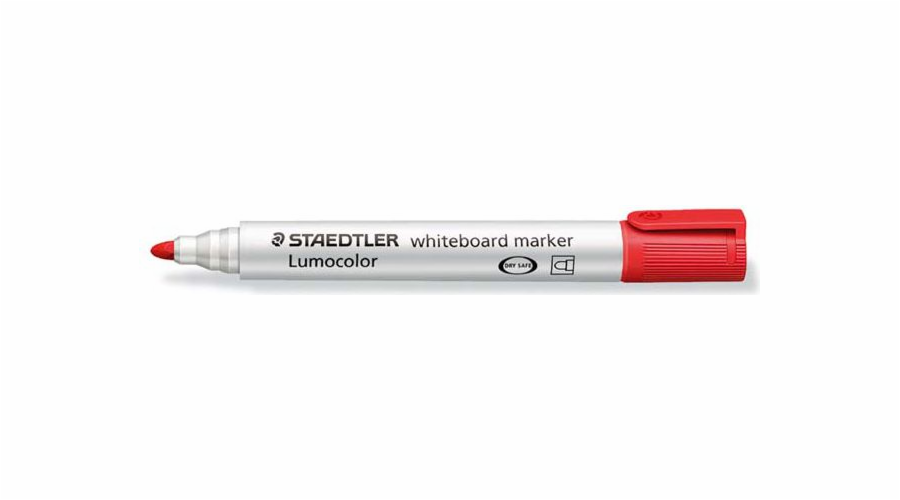 Staedtler Popisovač na bílé tabule smazatelný za sucha, červený (S351-2)