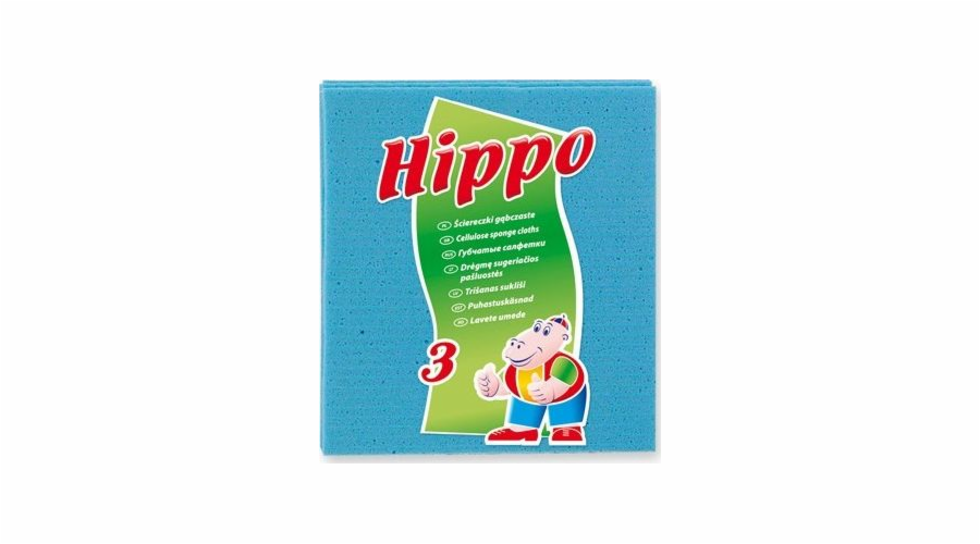 Hippo Sponge utěrky 3 ks.
