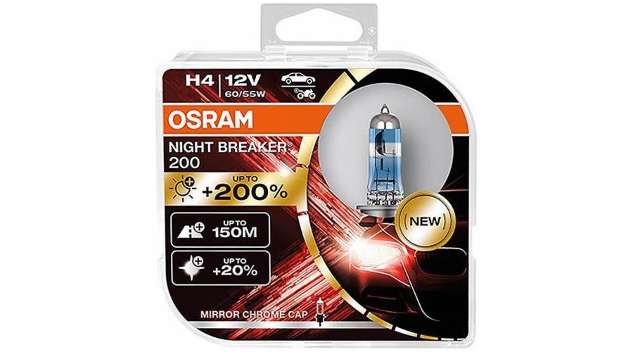 Osram Night Breaker 200 H4 60 W Halogen