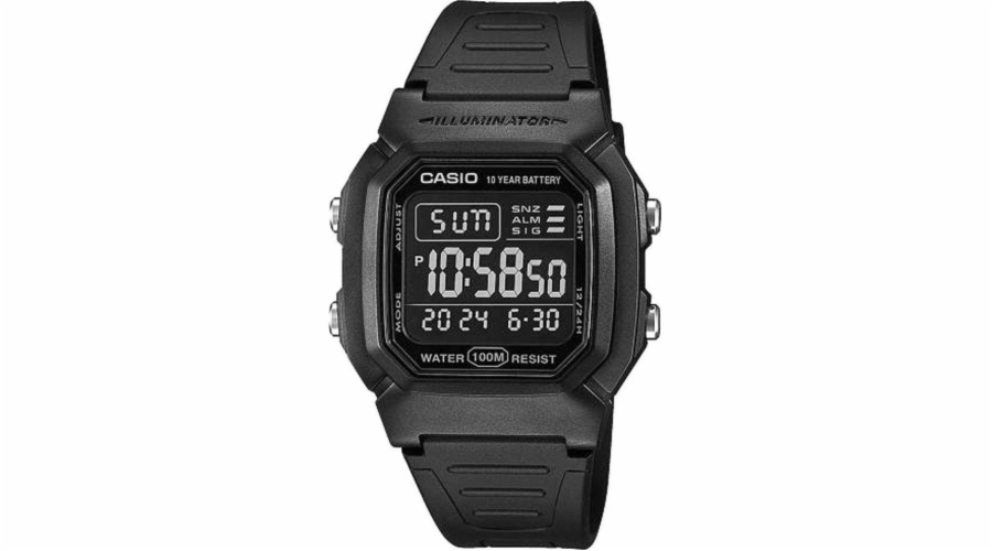 Casio W-800H-1BVES watch Wrist watch Ma