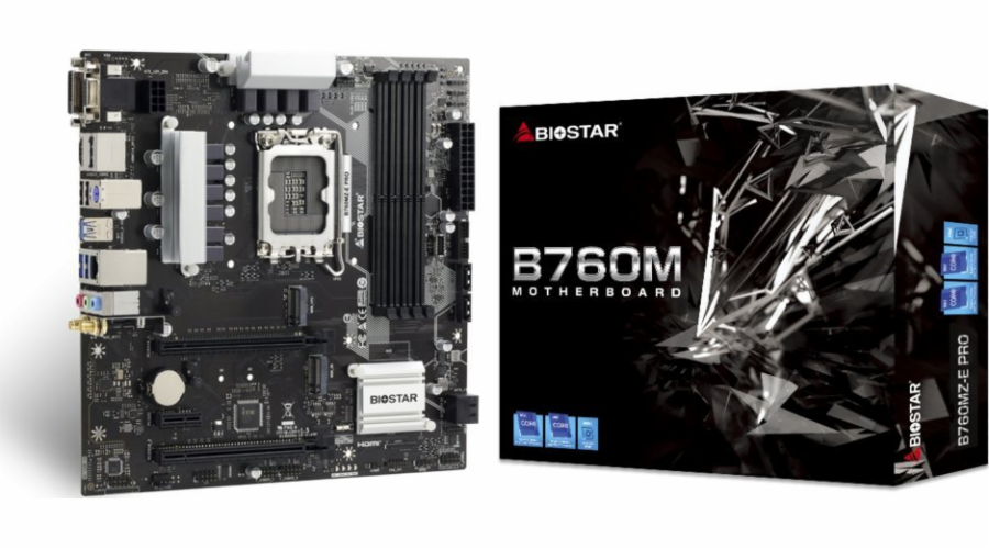 Biostar B760MZ-E PRO motherboard Intel