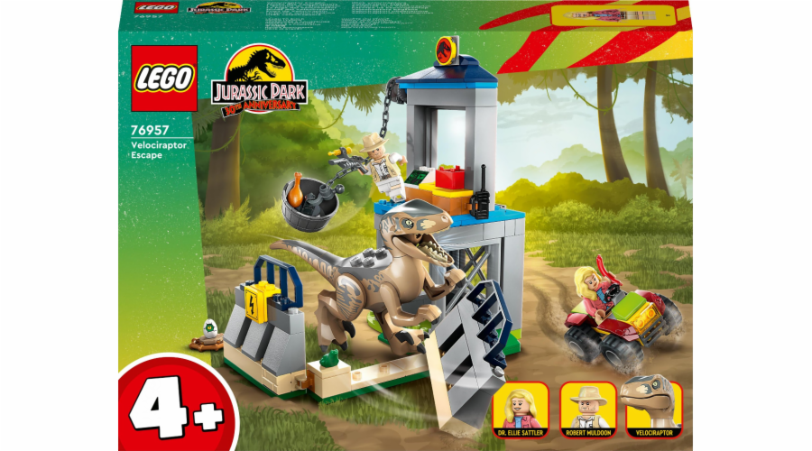 LEGO Jurassic 76957 Velociraptor Escape