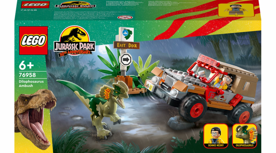 LEGO Jurassic 76958 Dilophosaurus Ambush