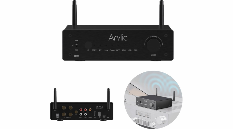 Arylic B50 Streamer - Bluetooth stereo