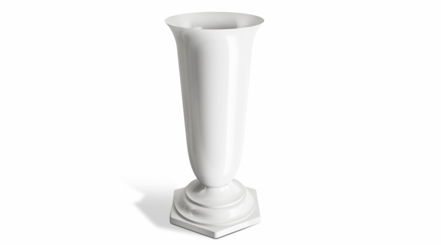 Váza zátěžová NATY 23x13 cm bílá