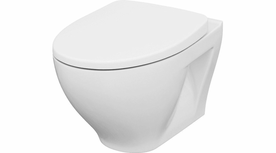 Cersanit Moduo Clean na záchodové míse + sedátko Wrap Slim Dur s pomalým zavíráním (K701-262)
