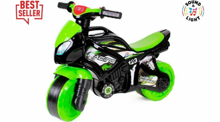 Technok Zelenočerný motocykl TechnoK 5774