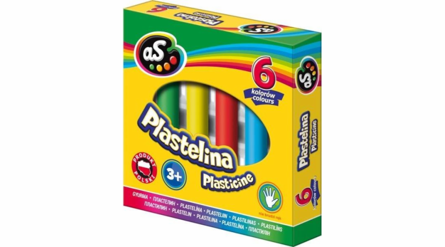 Astra Plastelína 6 barev AS