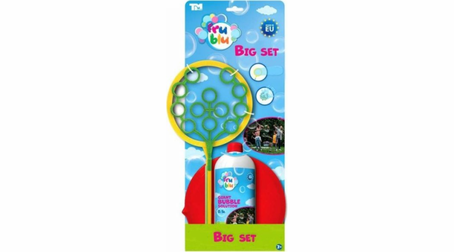 Velká sada mýdlových bublin Tm Toys Fru Blu