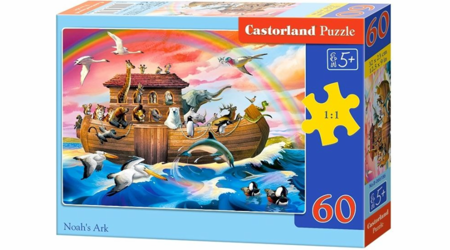 Puzzle Castorland 60 dílků - Noemova archa (066186)