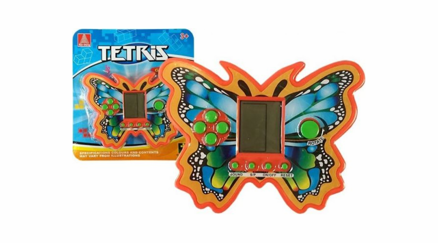 Elektronická hra LEANToys Tetris Orange Butterfly