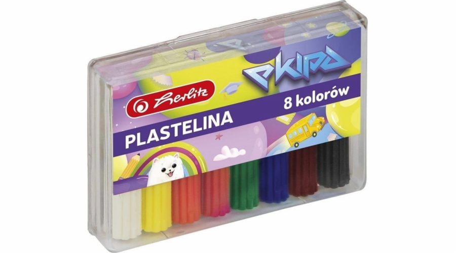 Plastelína 8 barev Team