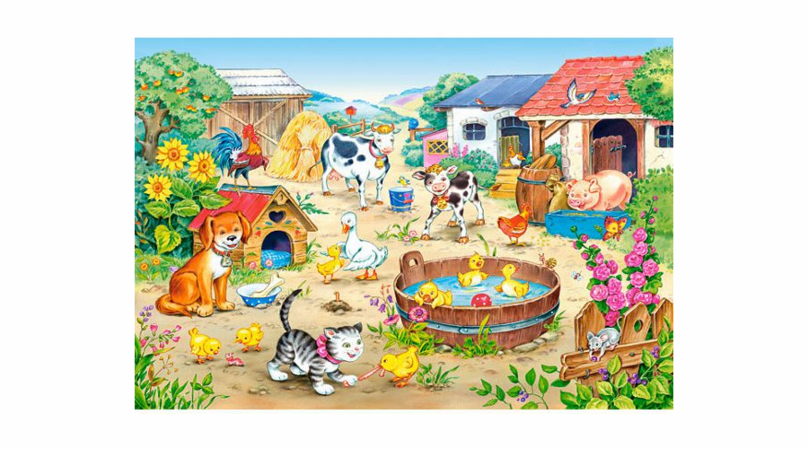 Castorland Puzzle Farm 60 dílků (06663)