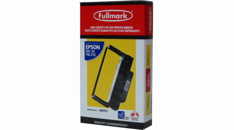 Fullmark Pokladní páska ERC 30, ERC 34 pro Epson TM-270, TM-300 černá (N636BK)