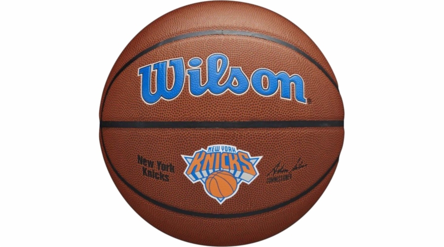 Wilson Wilson Team Alliance New York Knicks Ball WTB3100XBNYK Brown 7