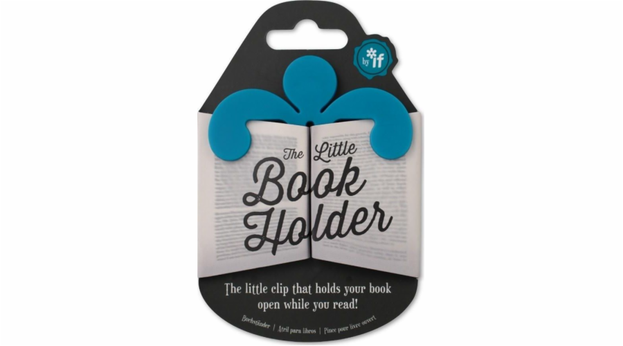 IF Little Book Holder Modrý držák na knihy