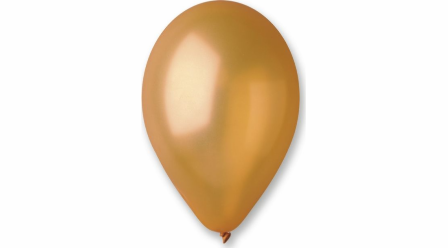 SDM Gold metalický balónek č. 39, 100 ks, průměr 26 cm (10), obvod 80 cm