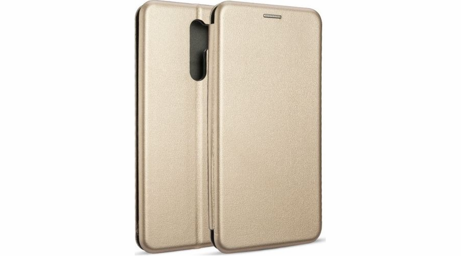 Pouzdro Book Magnetic Xiaomi Redmi 9 zlaté/zlaté
