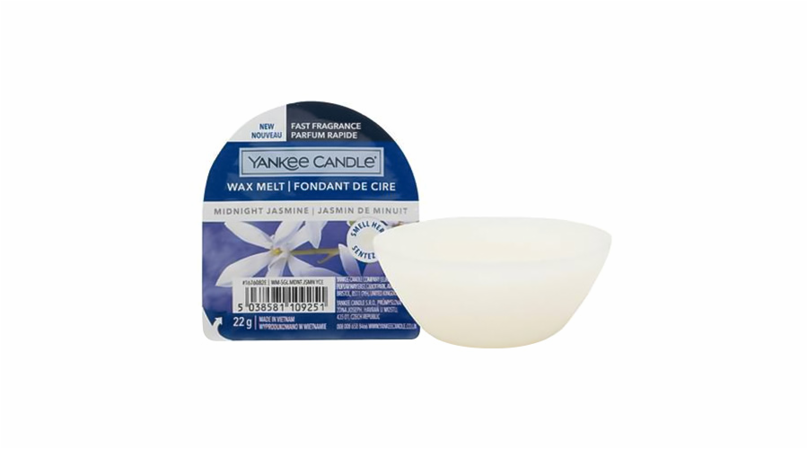 Vonný vosk Yankee Candle, Půlnoční jasmín, 22 g