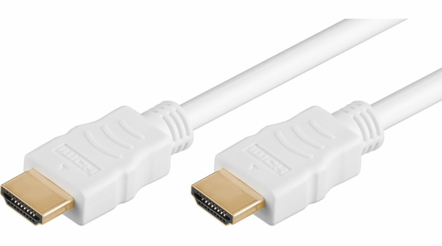 MicroConnect HDMI - HDMI kabel 0,5 m bílý (HDM19190.5V1.4W)