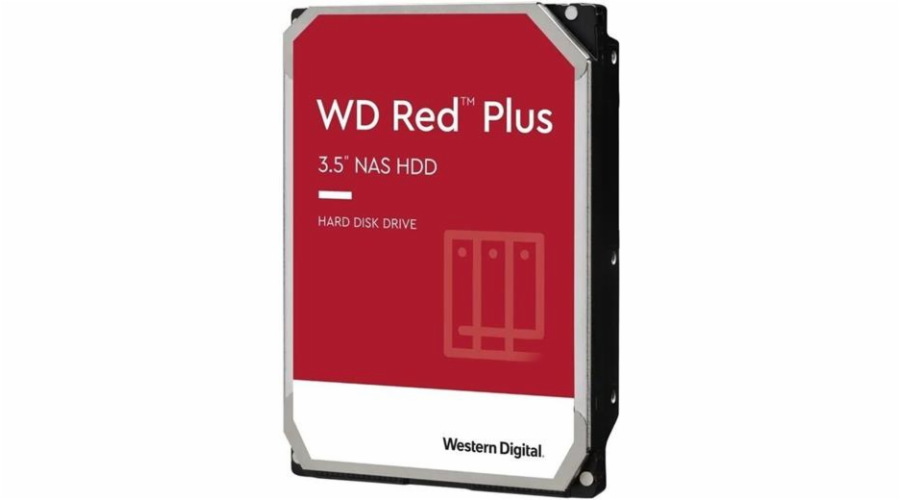 WD Red Plus 12TB 3,5palcový CMR 256 MB / 5400 ot./min.