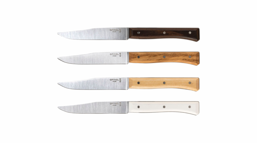 Opinel Table Knives Facette Set of 4 Mix