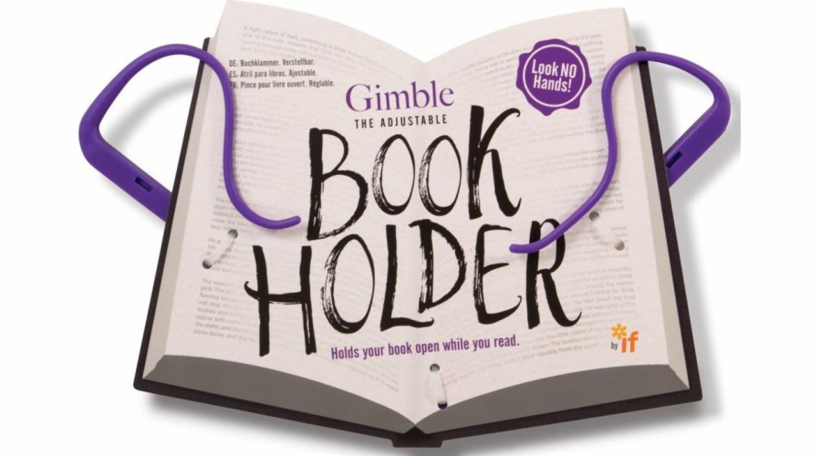 IF Gimble Book Holder fialový držák na knihy