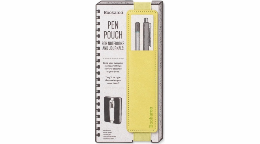 IF Bookaroo Pen Pouch - limetkový držák na pero