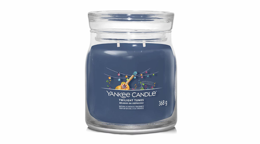 Svíčka ve skleněné dóze Yankee Candle, Za soumraku, 368 g