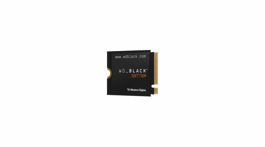 WD BLACK SSD NVMe 2TB PCIe SN 770M, Gen4 8 Gb/s, (R:5150, W:4900MB/s) M.2 2230-S3-M