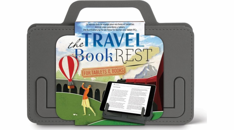 IF Travel BookRest šedý držák knihy na tablet