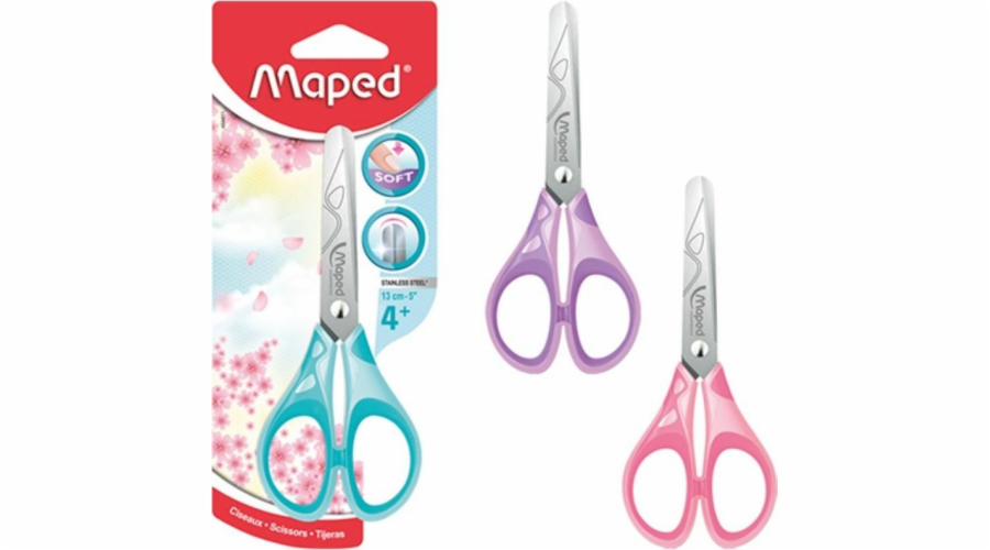 Nůžky Maped Essentials pastel soft school 13cm MAPED