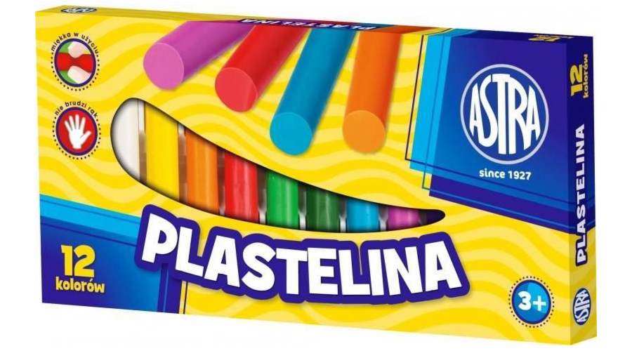 Astra Plasticine 12 barev (136842)