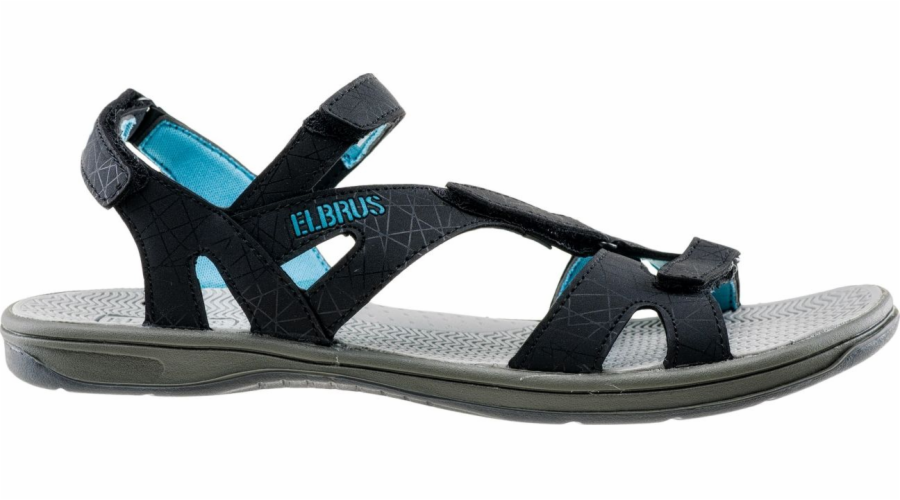 Dámské sandály Elbrus Laren Black/Světle modré, velikost 37