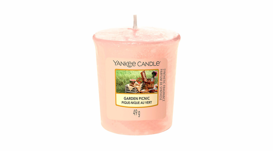 Svíčka Yankee Candle, Piknik na zahradě, 49 g