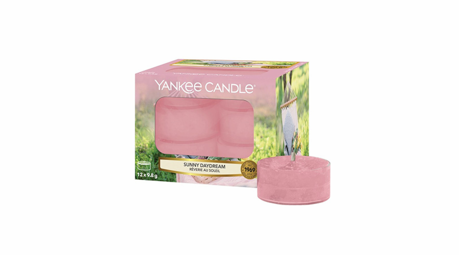 Svíčky čajové Yankee Candle, Snění za slunečného dne, 12 ks