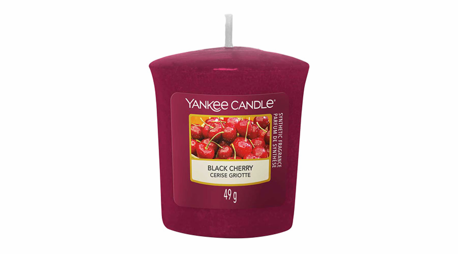 Svíčka Yankee Candle, Zralé třešně, 49 g