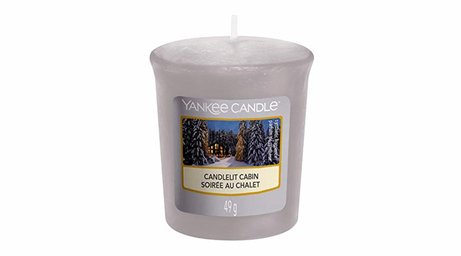 Svíčka Yankee Candle, Chata ozářena svíčkou, 49 g