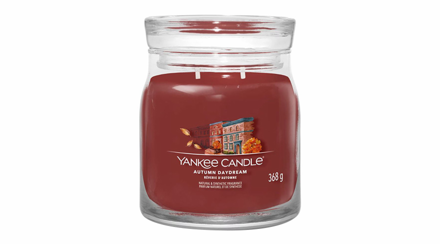 Svíčka ve skleněné dóze Yankee Candle, Podzimní denní snění, 368 g