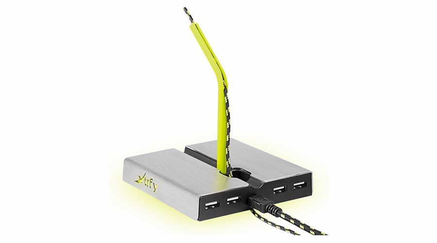 XTRFY XG -B1 -LED - USB 2.0 - USB 2,0 - 1,5 m - 108 mm - 108 mm - 23,5 mm