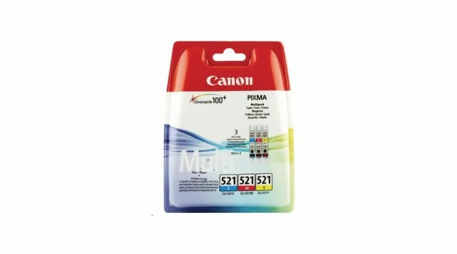 Canon CLI-521 C/M/Y Multipack