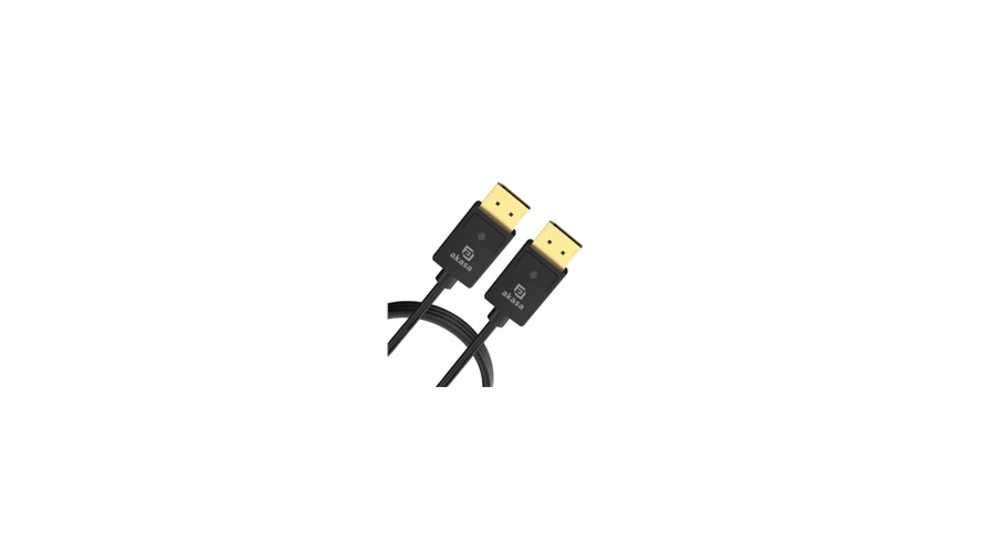 AKASA kabel DisplayPort na DisplayPort 8K@60Hz, v1.4, 2m