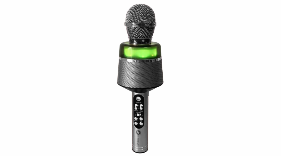 N-GEAR Star Mic 100 Silver/ Bezdrátový BT mikrofon